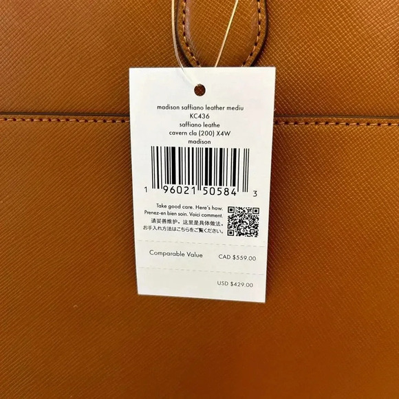 Kate Spade Purse Madison Medium Satchel - Picture 5 of 9